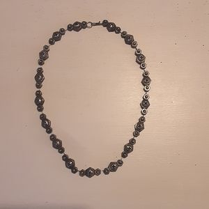 Artisan Brutalist bolt screw necklace